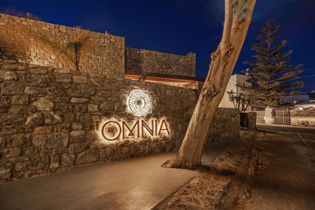Omnia Mykonos Boutique Hotel&Suites Ornos  Exterior foto