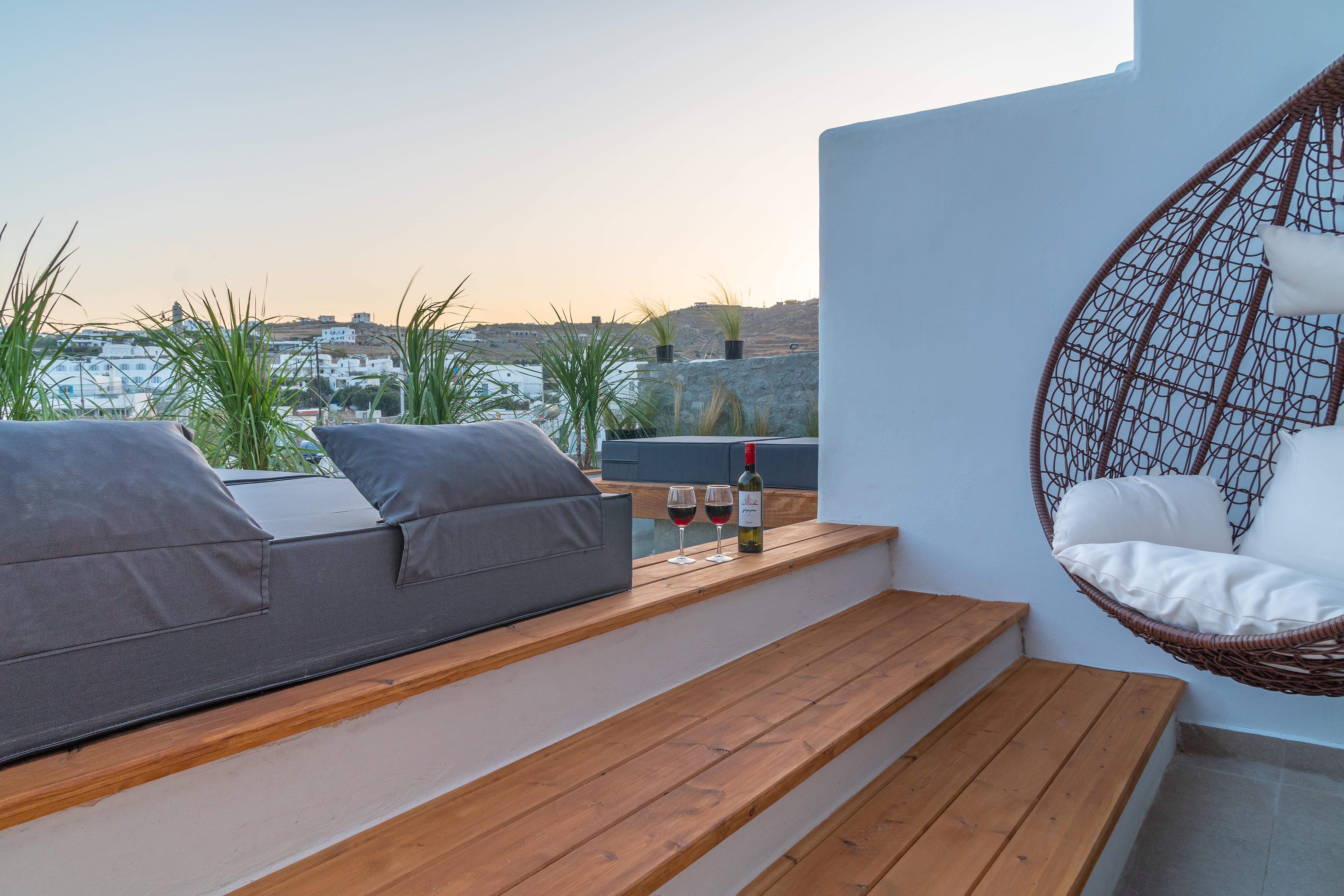 Omnia Mykonos Boutique Hotel&Suites Ornos  Exterior foto