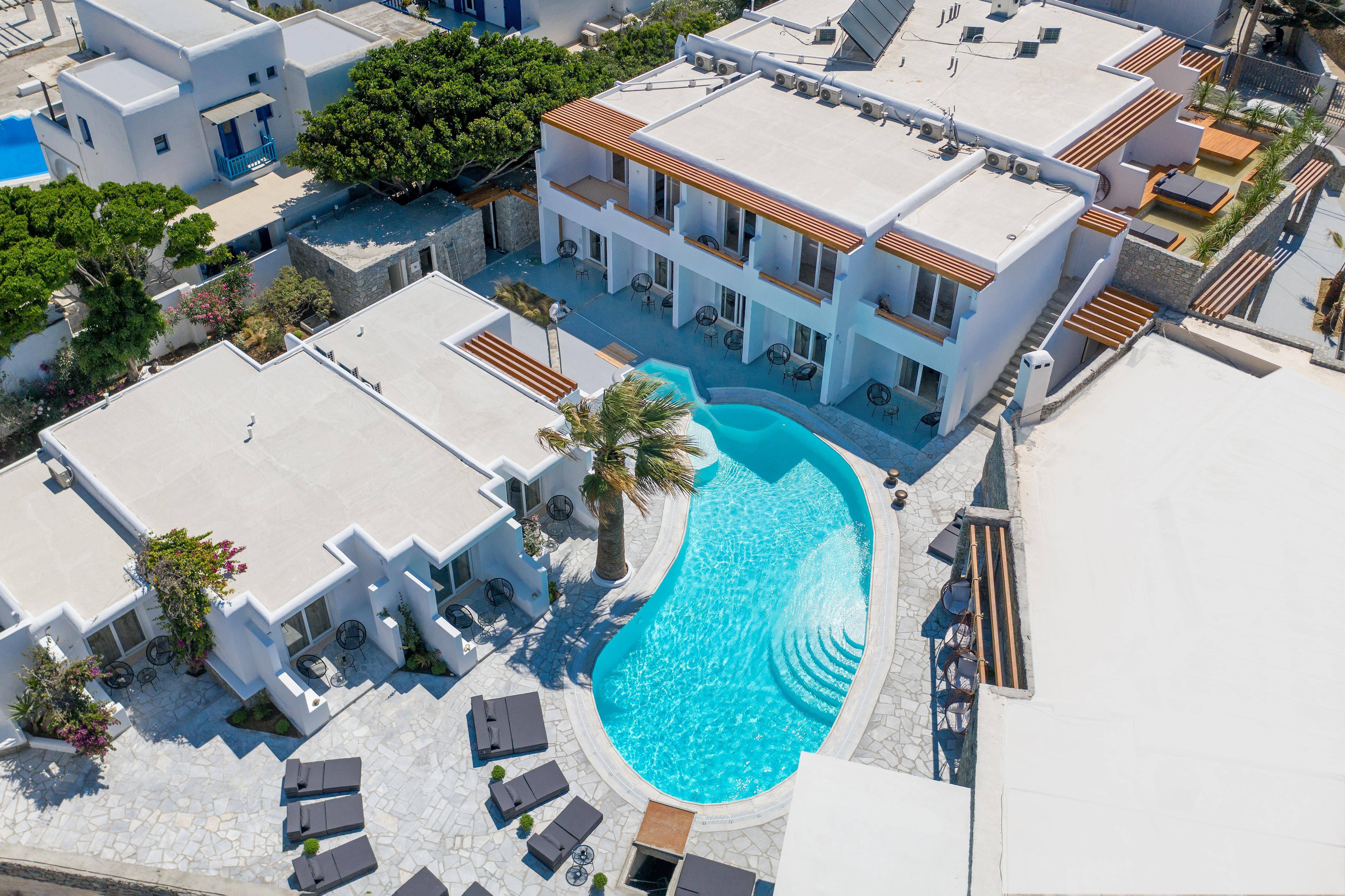 Omnia Mykonos Boutique Hotel&Suites Ornos  Exterior foto