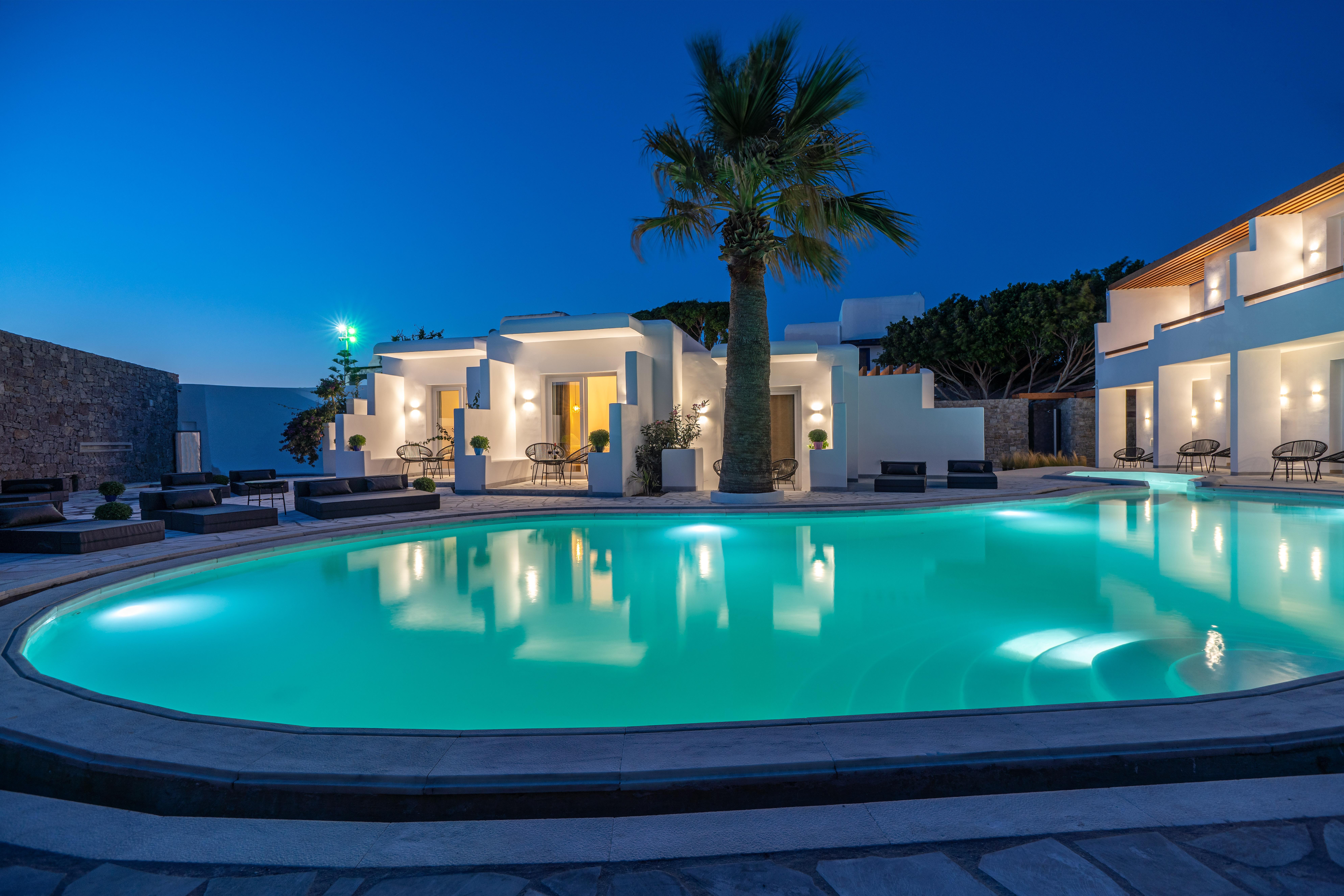 Omnia Mykonos Boutique Hotel&Suites Ornos  Exterior foto