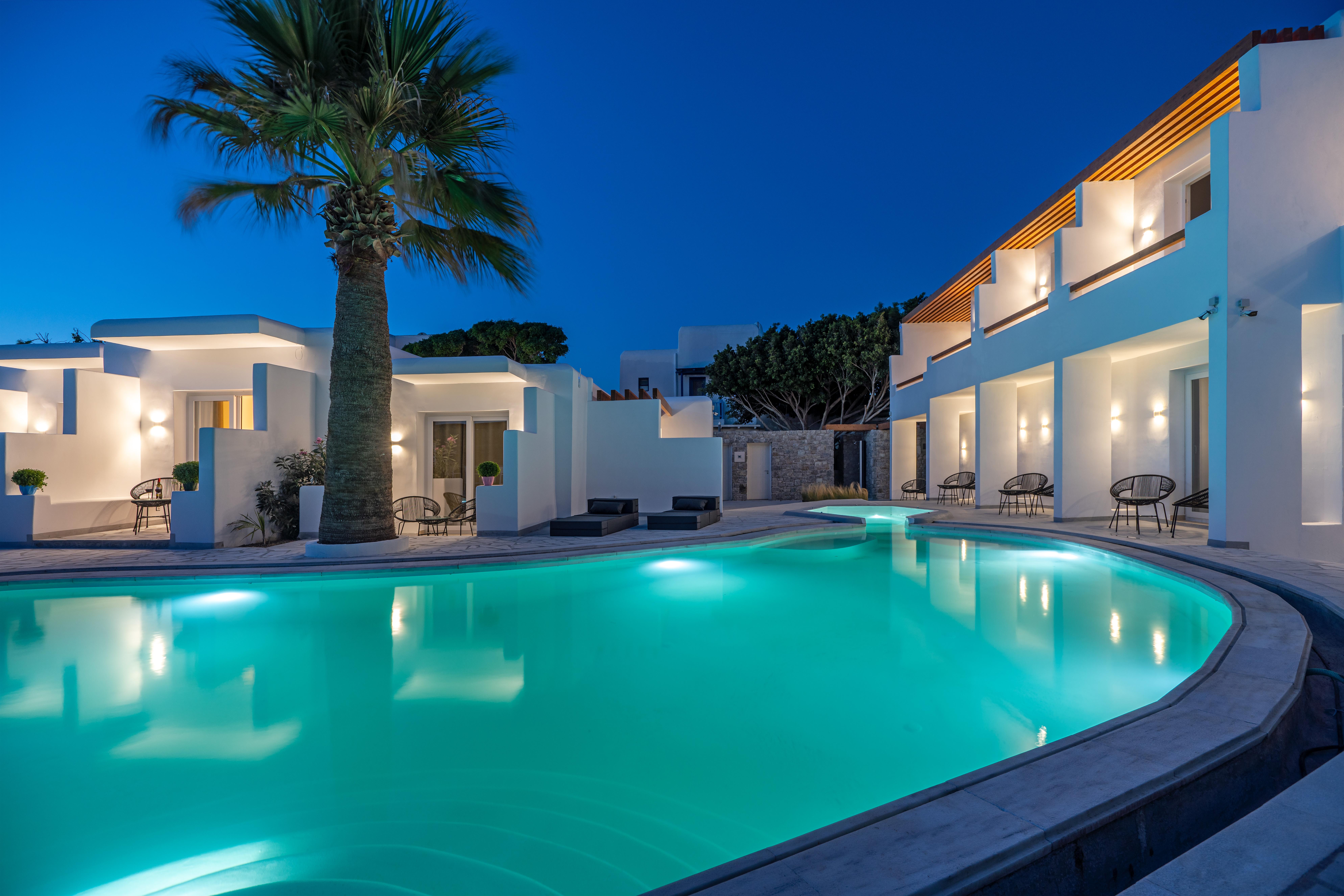 Omnia Mykonos Boutique Hotel&Suites Ornos  Exterior foto