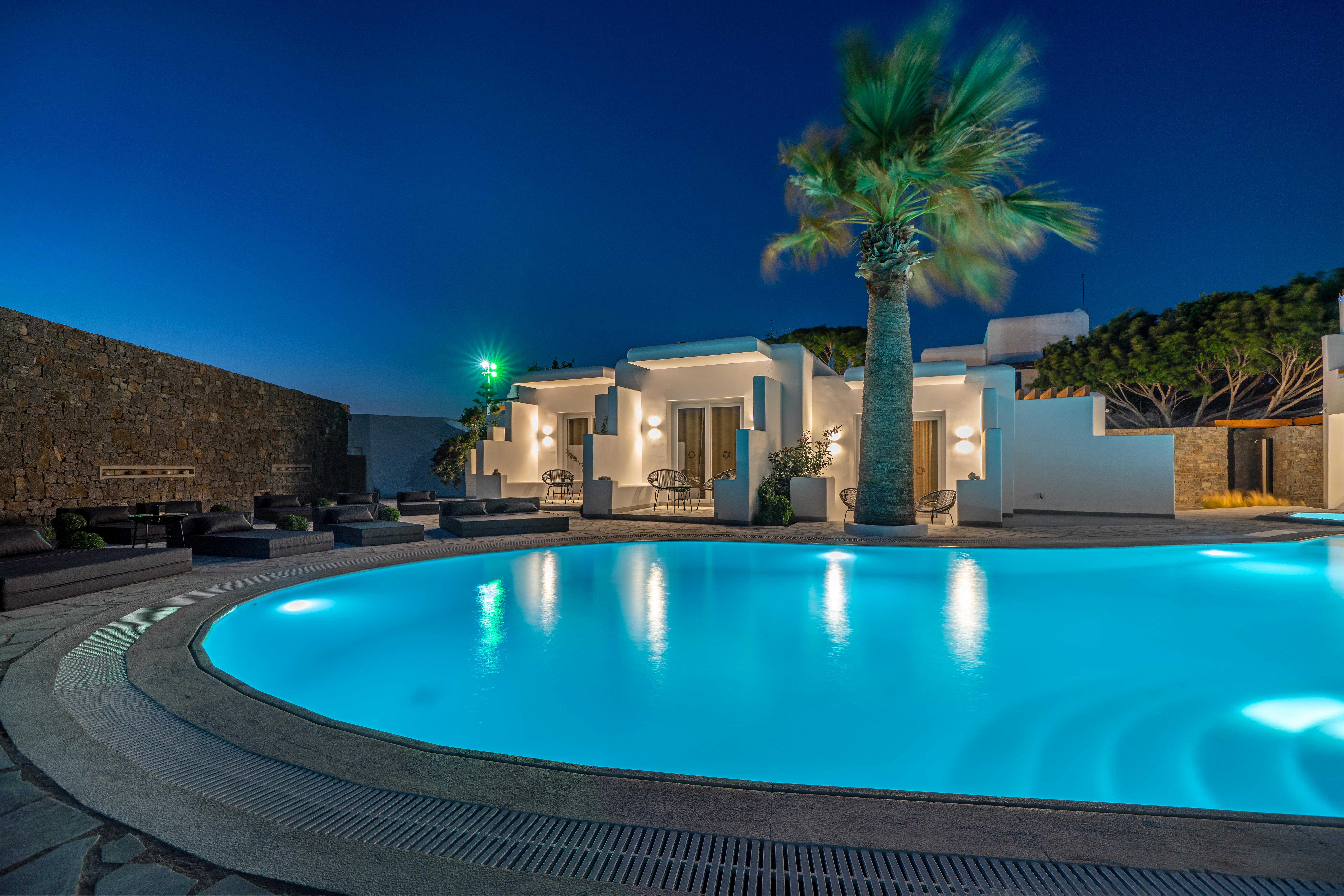 Omnia Mykonos Boutique Hotel&Suites Ornos  Exterior foto