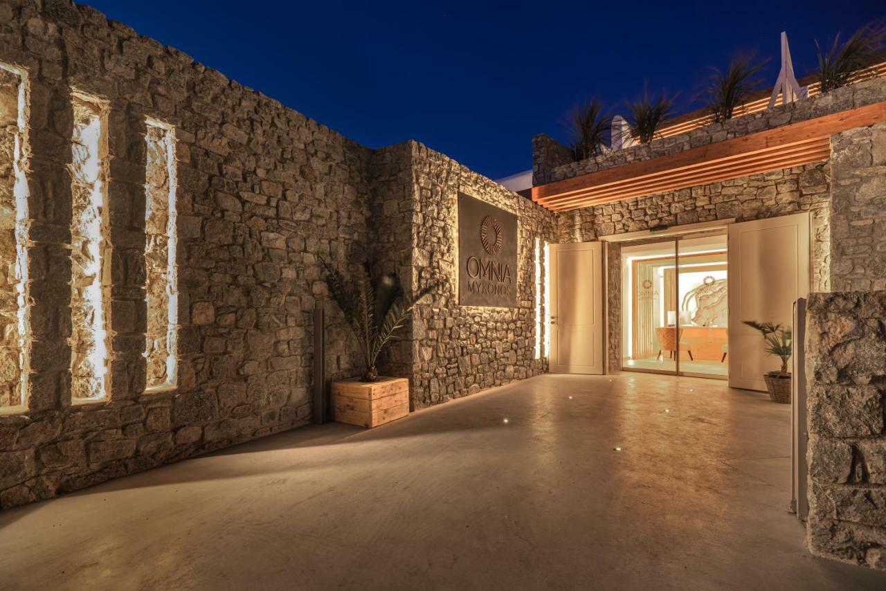 Omnia Mykonos Boutique Hotel&Suites Ornos  Exterior foto
