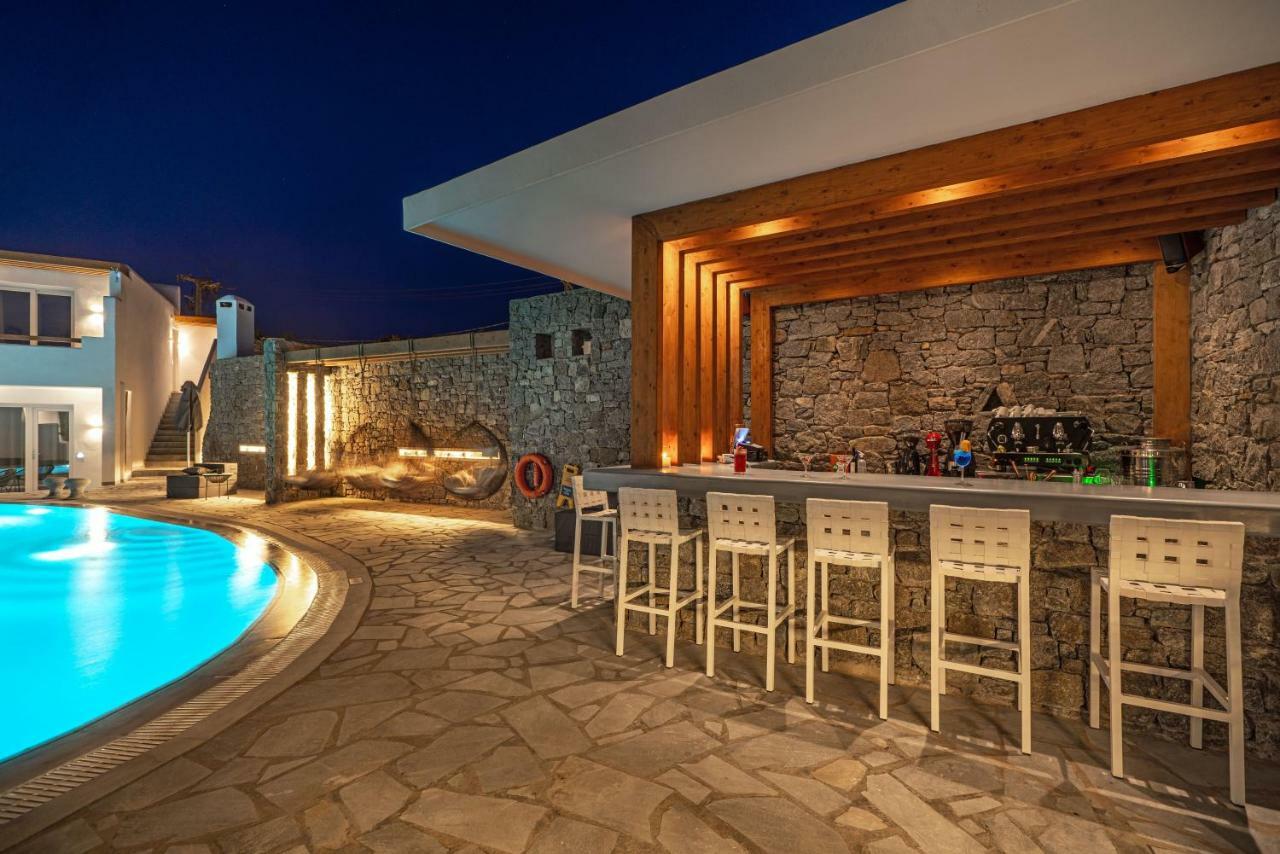Omnia Mykonos Boutique Hotel&Suites Ornos  Exterior foto