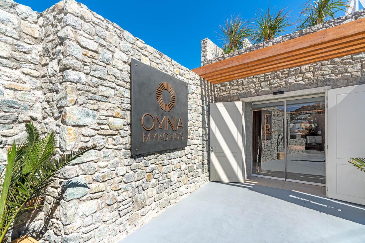 Omnia Mykonos Boutique Hotel&Suites Ornos  Exterior foto