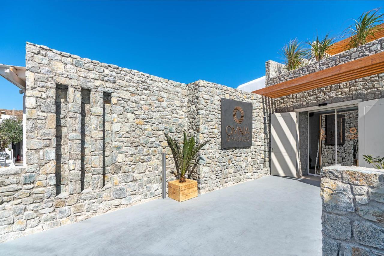 Omnia Mykonos Boutique Hotel&Suites Ornos  Exterior foto